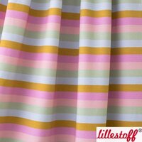 Bio Jersey Lillestoff Regenbogenringel pastell Streifen -...