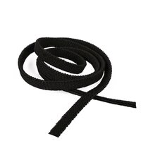 10 m Gummiband Elastikband 5 mm breit schwarz