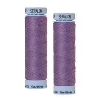 2x 50 m Amann Nhgarn Allesnher Seralon - 0009 - Amethyst