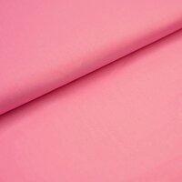 Baumwollstoff Baumwolle uni pink