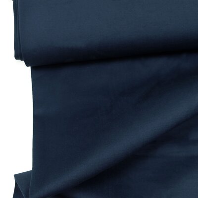 Baumwollstoff Stretch Hosenstoff marineblau 0,9 m