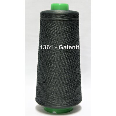 Amann Overlock Garn Nhgarn Bauschgarn SABATEX Strke 100, 5000 m (0,002 EUR/m) 1361 - Galenit