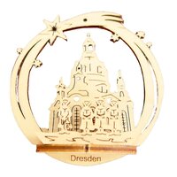 Weihnachtsbaumschmuck Holz Dresdner Frauenkirche  3D...