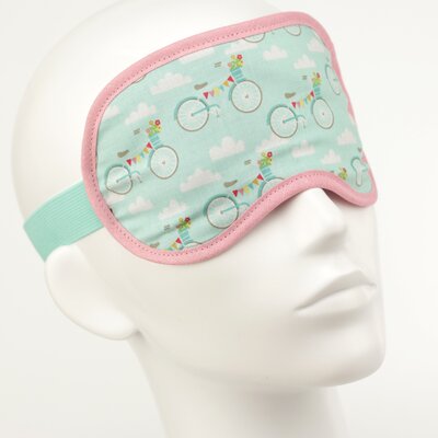 Schlafmaske, Augenmaske, Schlafbrille - Fahrrad - HANDMADE IN GERMANY